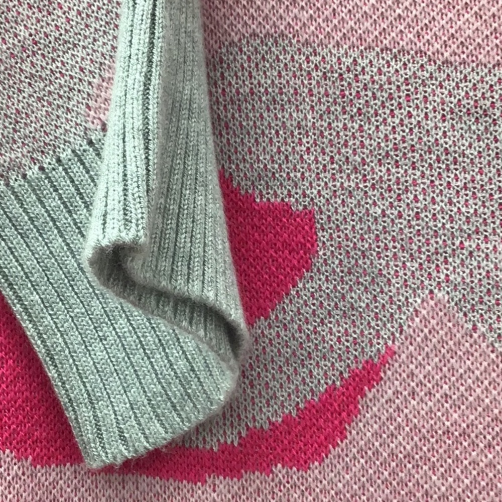 FATE- SIZE SMALL-PINK AND GREY CAMOUFLAGE SWEATER-SOFT - Picture 6 of 10